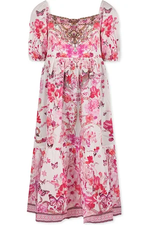 Camilla Dress For Girl With Floral Print