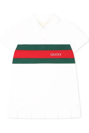 Gucci Dress For Baby Girl With Web Detail