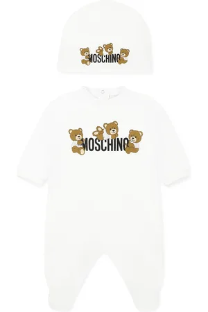 Moschino Babygrow Set For Babykids With Teddy Bears