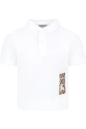 Burberry Polo Shirt For Boy With Equestrian Knight