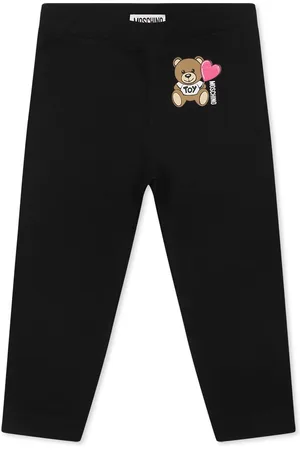 Moschino Legging For Baby Girl With Teddy Bear