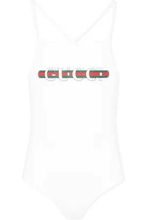 Gucci One-piece Swimsuit For Girl With Logo