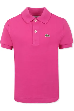 Lacoste Polo Shirt For Kids With Crocodile