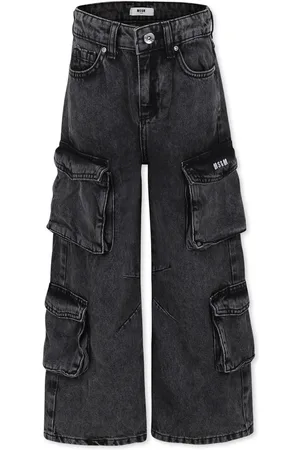 Msgm Jeans For Girl With Logo