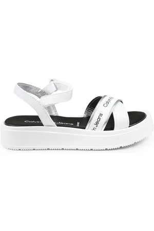 Calvin Klein Sandals For Girl With Logo