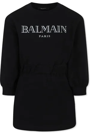Balmain Dress For Girl With Logo