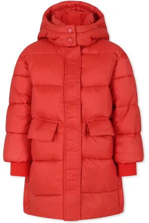 Stella McCartney Down Jacket For Girl With Logo