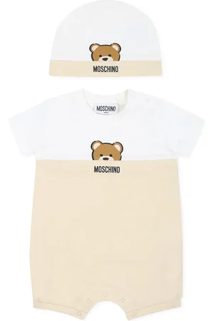 Moschino Romper Set For Babykids With Teddy Bear