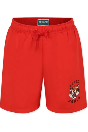 Kenzo Swim Shorts For Boy With Lucky Tiger