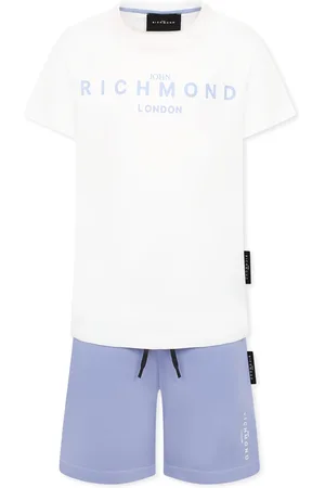 John Richmond Black Suit For Boy With Logo
