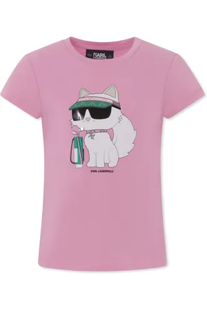 Karl Lagerfeld T-shirt For Girl With Choupette