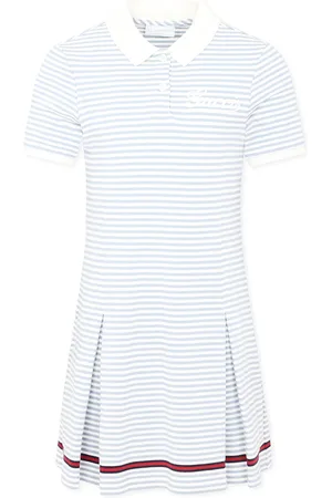Gucci Light Blue Dress For Girl With Logo