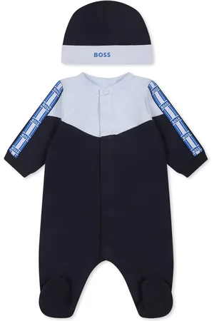 HUGO BOSS Babygrow Set For Baby Boy With Logo