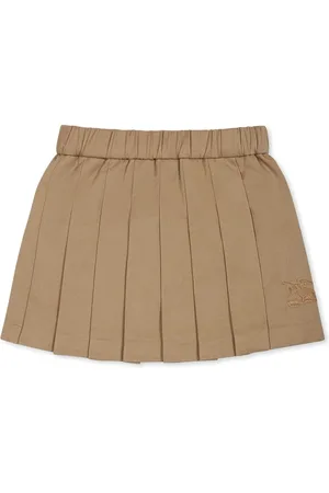 Burberry Skirt For Baby Girl With Equestrian Knight Logo