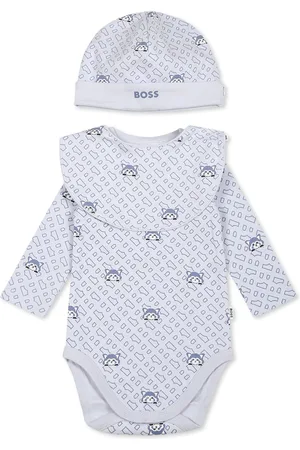 HUGO BOSS Light Blue Body Set For Baby Boy