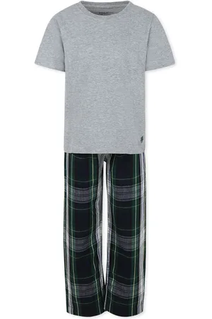 Ralph Lauren Grey Pyjamas For Boy With Horse