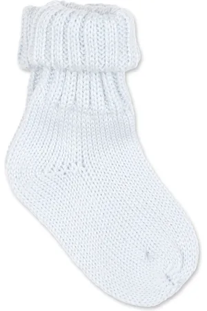 LITTLE BEAR Light Blue Socks For Baby Boy