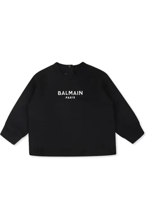 Balmain Sweatshirt For Baby Girl With Logo
