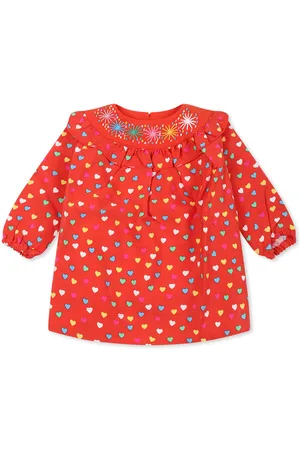 Stella McCartney Dress For Baby Girl With Hearts