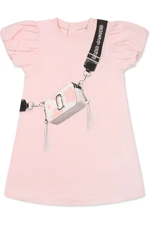 Marc Jacobs Dress For Baby Girl With Bag Print