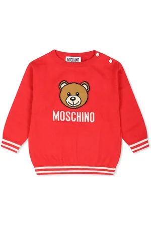 Moschino Sweater For Babykids With Teddy Bear