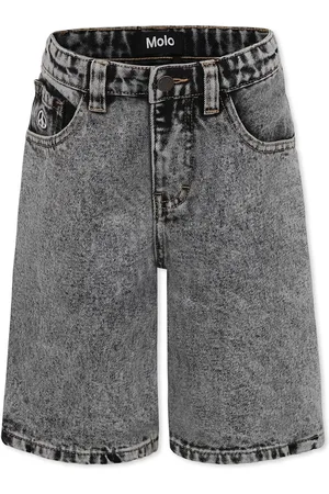 Molo Shorts For Boy With Peace Symbol