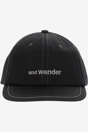 and wander Cotton Baseball Cap With Logo