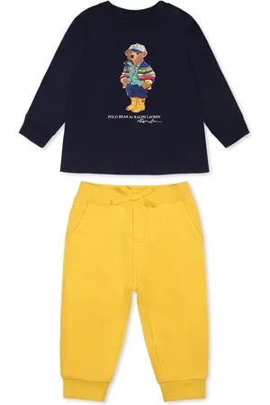 Ralph Lauren Suit For Baby Boy With Polo Bear