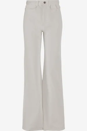 Chloé High Waist Cotton Flare Jeans