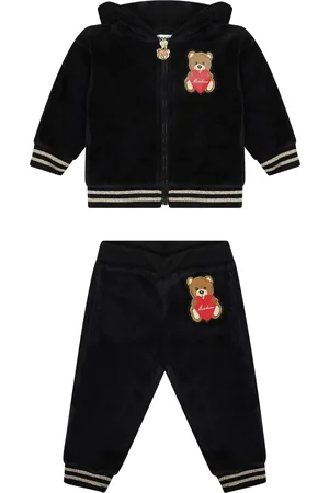 Moschino Brushed Cotton Set For Baby Girl