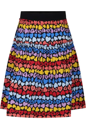 Sonia Rykiel Enfant Skirt For Girl With All-over Hearts