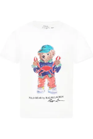 Ralph Lauren T-shirt For Boy With Polo Bear