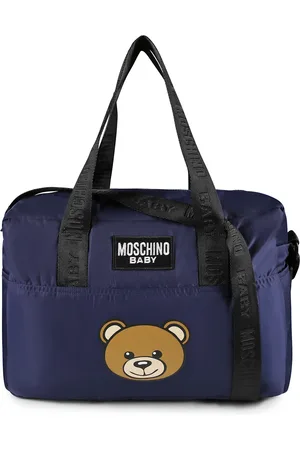 Moschino Mom Bag For Babykids With Teddy Bear