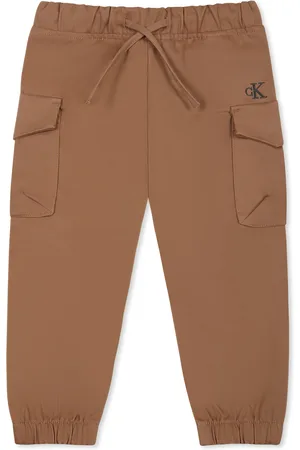 Calvin Klein Trousers For Baby Boy With Logo