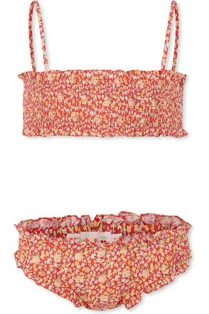 BONPOINT Bikini For Girl With Floral Print
