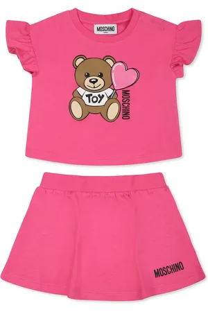 Moschino Suit For Baby Gir With Teddy Bear