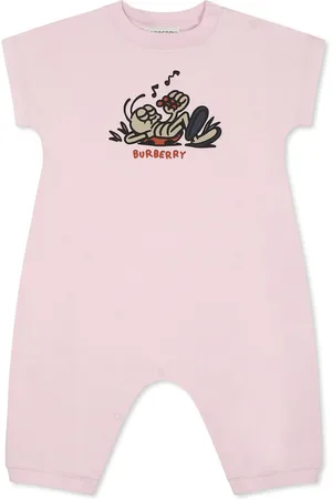 Burberry Romper For Baby Girl With Ladybug