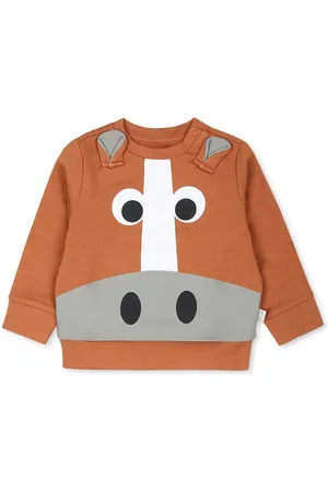 Stella McCartney Sweatshirt For Newborn With Horse And Ears
