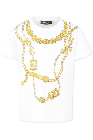 VERSACE T-shirt For Kids With Logo