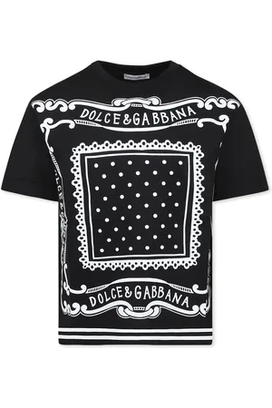 Dolce & Gabbana T-shirt For Boy With Bandana Print