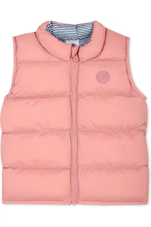 Petit Bateau Vest For Baby Girl With Logo