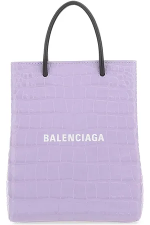 Balenciaga Lilac Leather Handbag