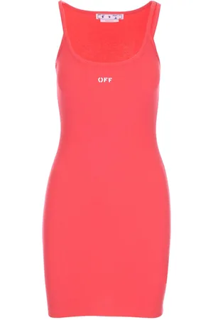 OFF-WHITE Mini Sheath Dress