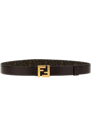 Fendi Ff Squared Reversible Belt