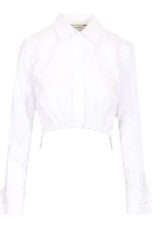 Max Mara Cotton Crop Shirt