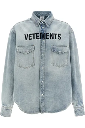 Vetements Logo Embroidery Shirt
