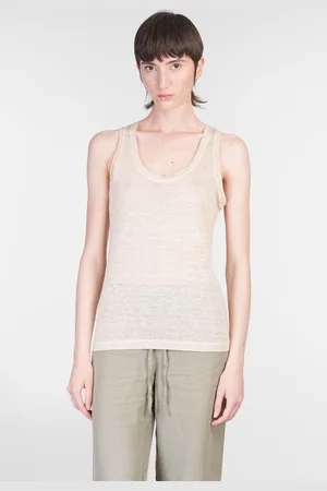 120% Lino Tank Top In Linen
