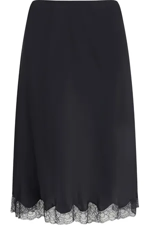 The Row Irene Midi Silk Skirt