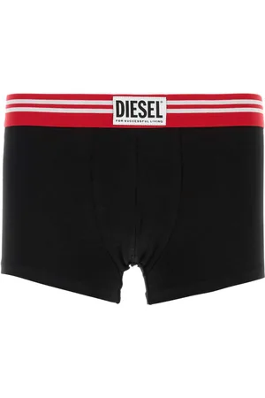 Diesel Black Stretch Cotton Boxer