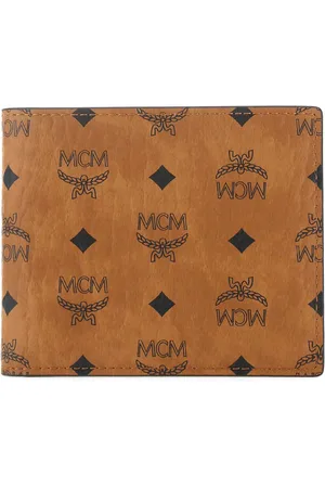 MCM Printed Canvas Wallet